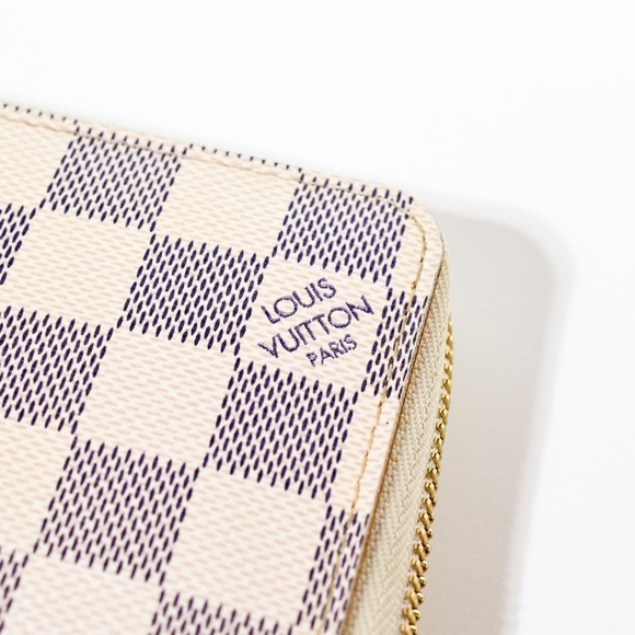 Louis Vuitton Damier Azure Zippy wallet with Box and Dust Bag - Picture 3 of 14